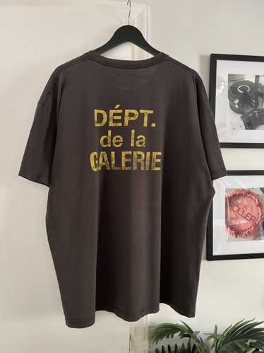 Gallery Dept. FADED BLACK FRENCH LOGO TEE