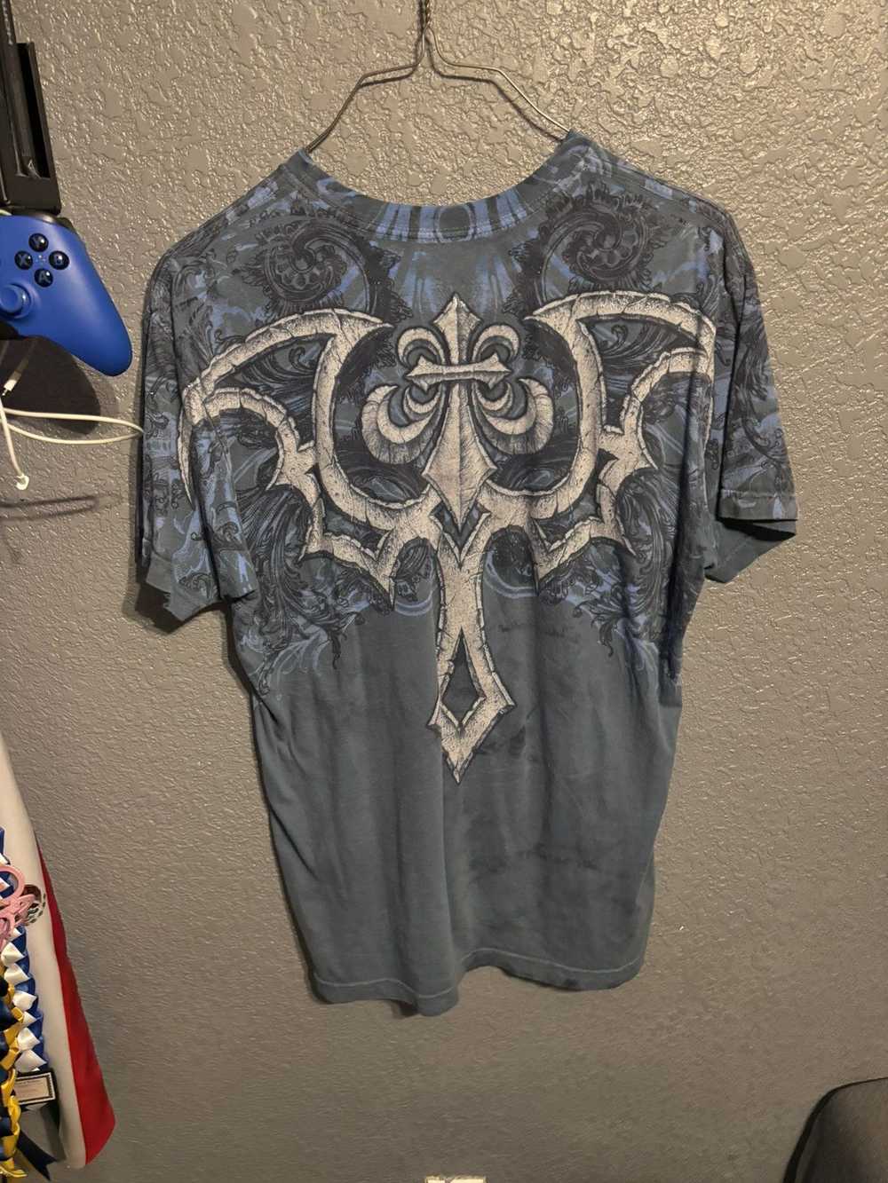 Affliction Affliction shirt blue - image 2