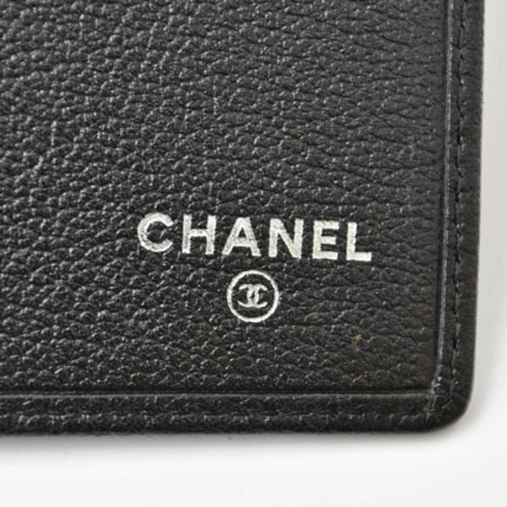 Chanel CHANEL Wallet Tri-fold Compact Camellia La… - image 8