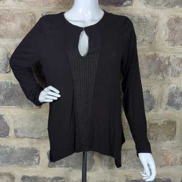 Adrianna Papell Adrianna Papell Black Long Sleeve… - image 1