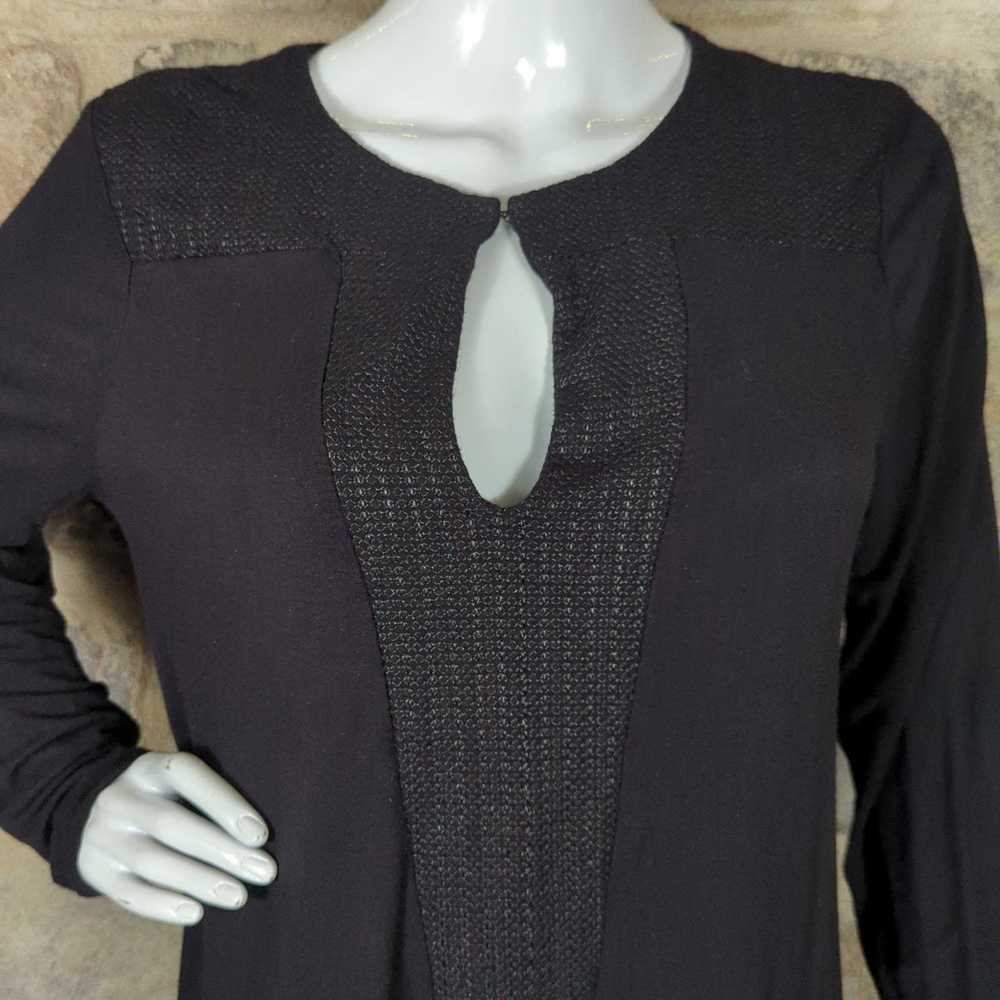 Adrianna Papell Adrianna Papell Black Long Sleeve… - image 2