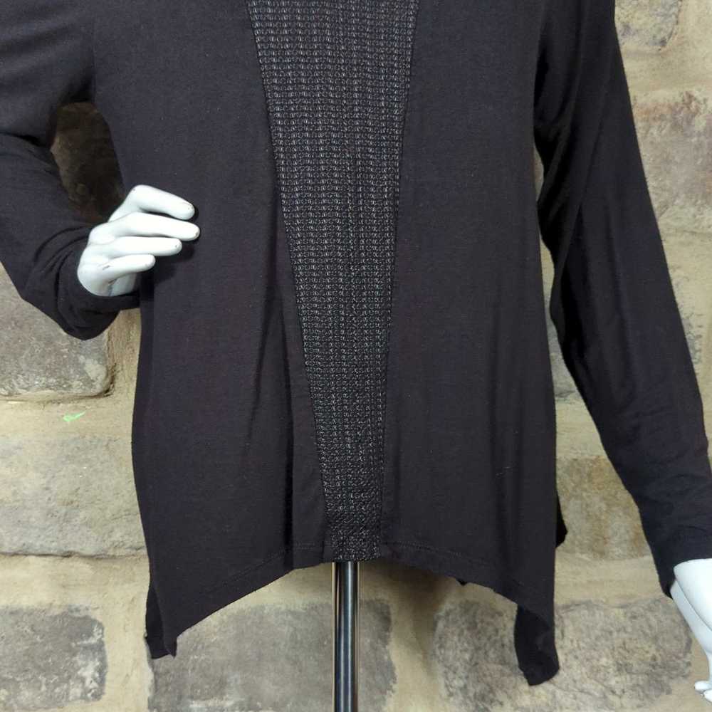 Adrianna Papell Adrianna Papell Black Long Sleeve… - image 3