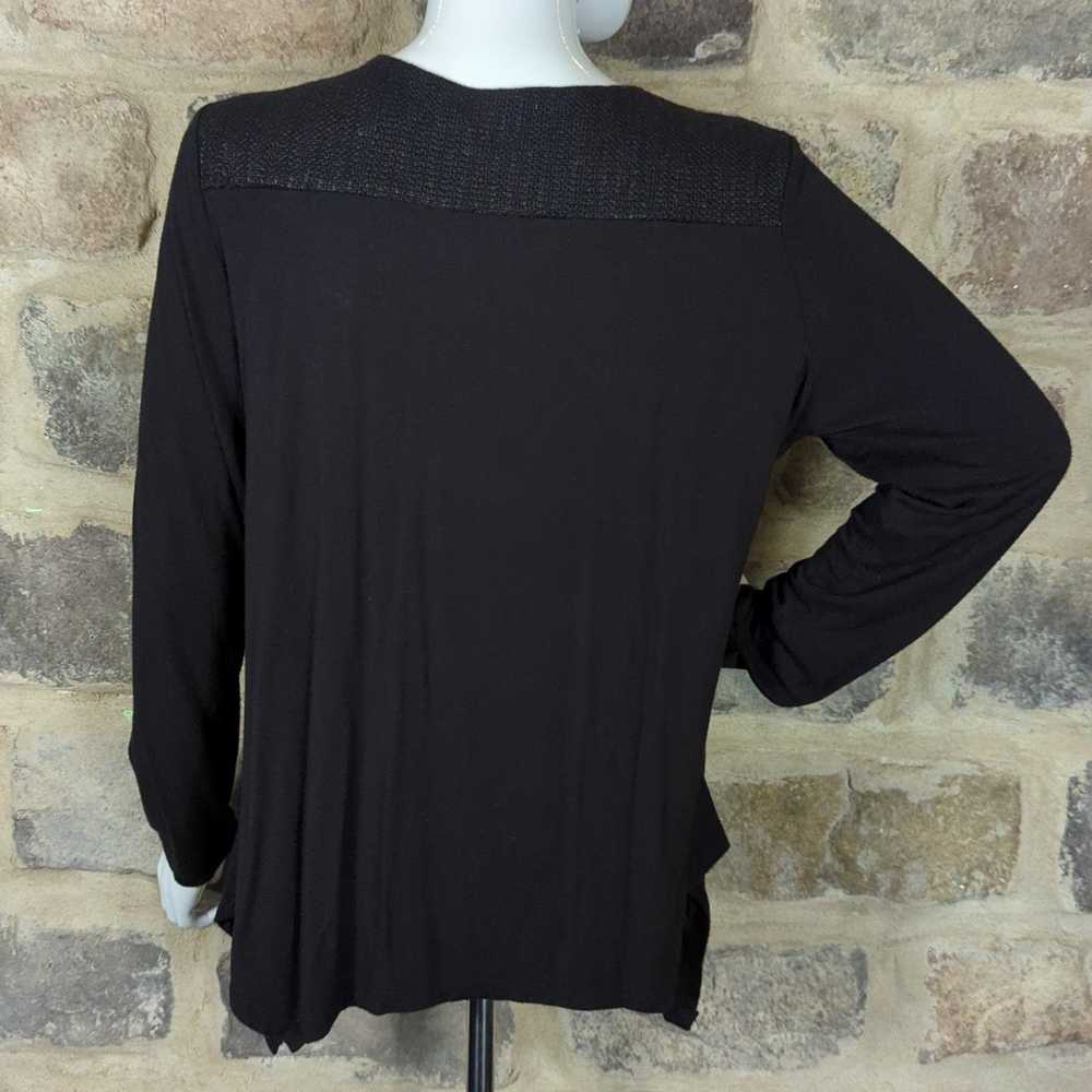 Adrianna Papell Adrianna Papell Black Long Sleeve… - image 5