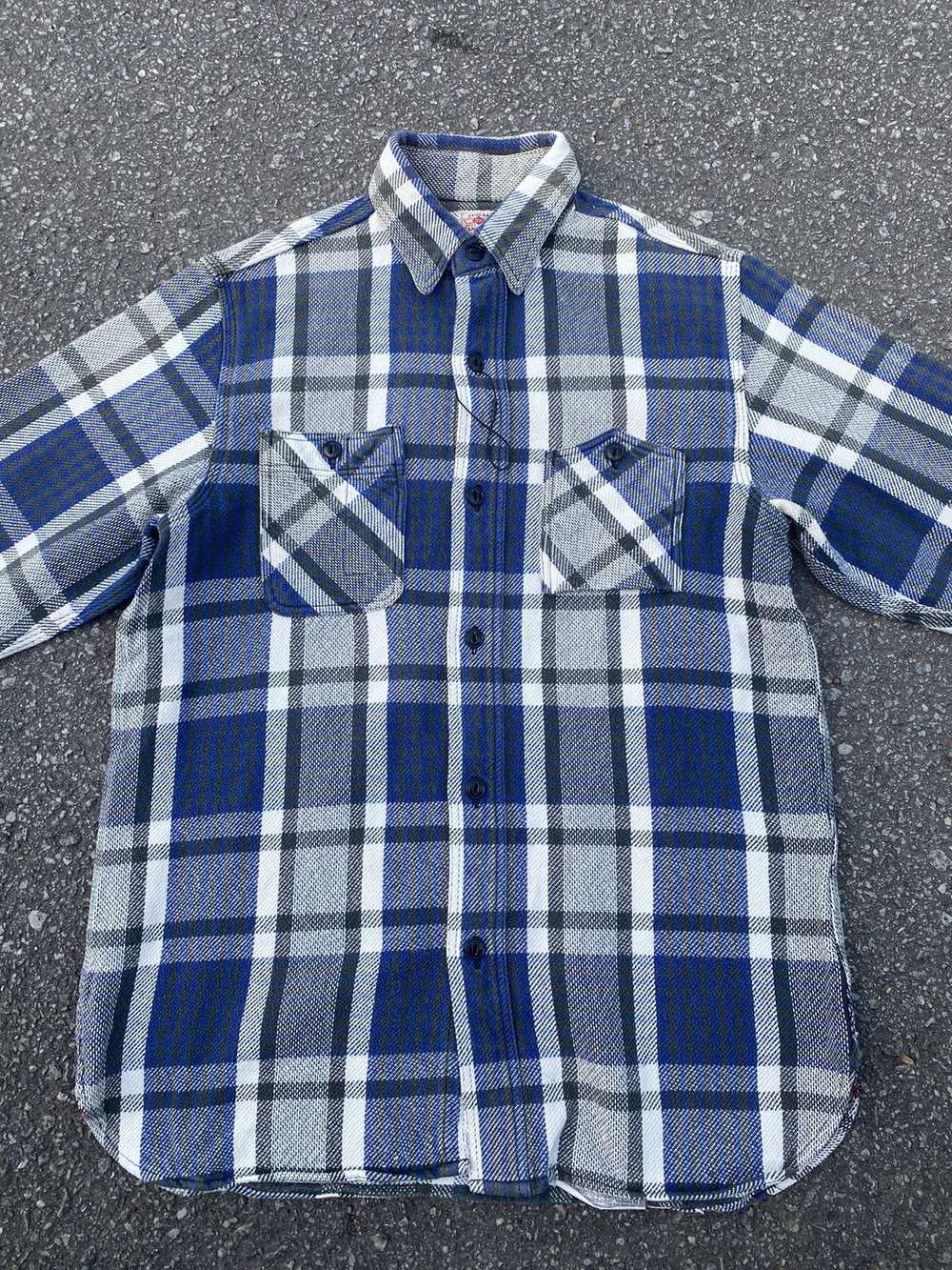 Flannel × Sugar Cane × Vintage size M sugar cane … - image 2