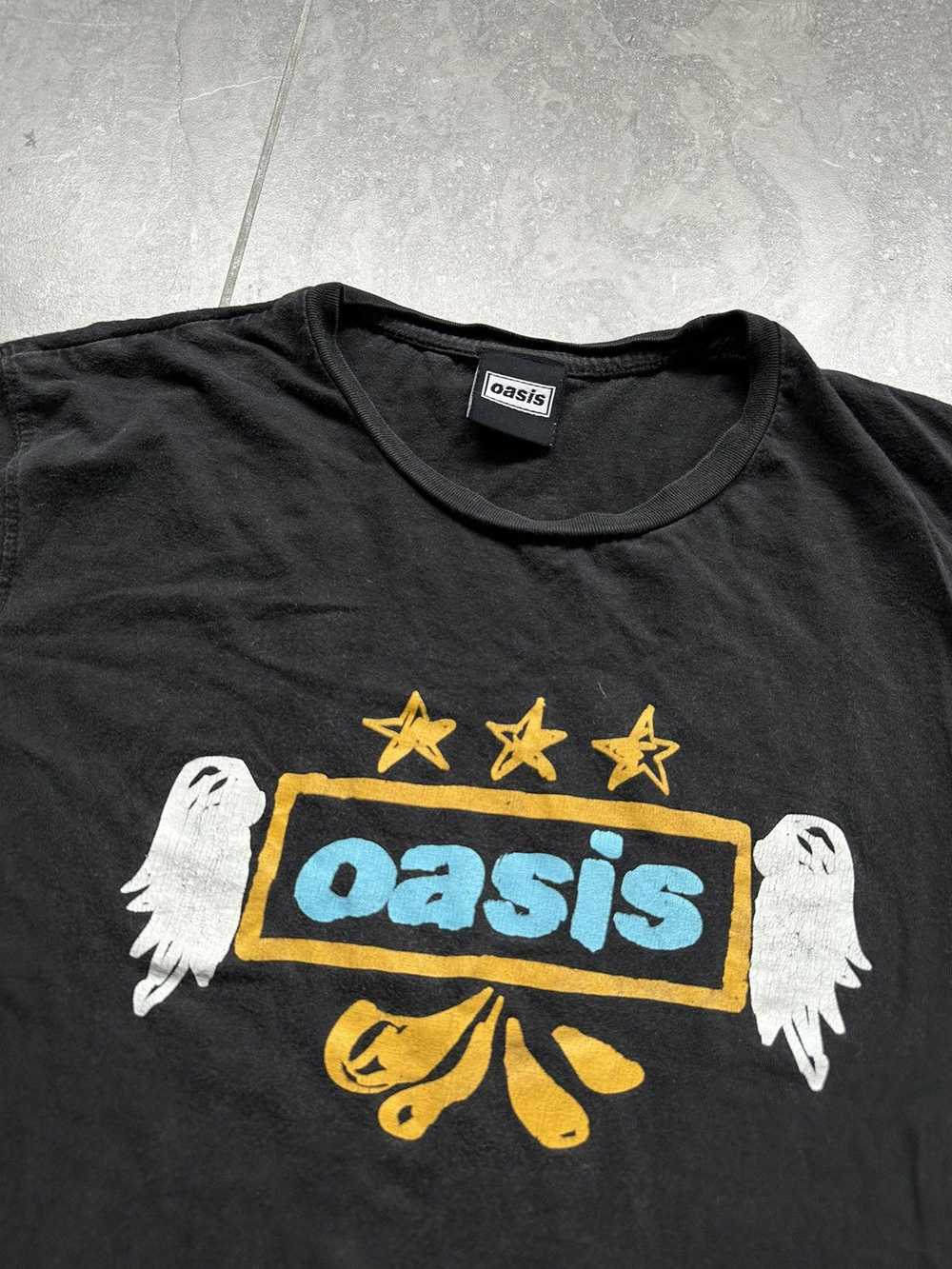 Band Tees × Very Rare × Vintage 00’s OASIS Band T… - image 3