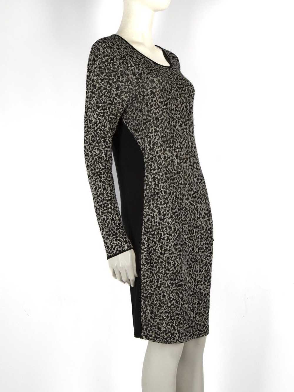 Burberry Abstract Knit Knee Length Dress - image 2