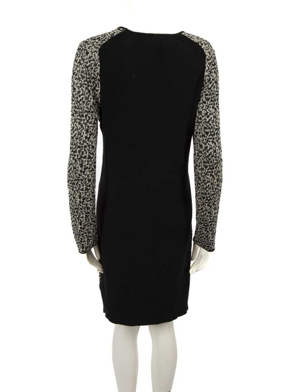 Burberry Abstract Knit Knee Length Dress - image 3