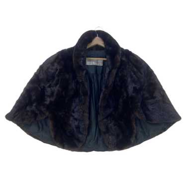 Saga MINK With Fox Collar FUR JACKET Great Shape. siz… - Gem