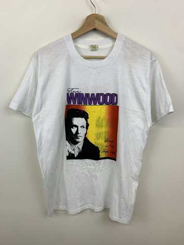 Tee × Tee Shirt Vintage 1986 Steve Winwood Back in