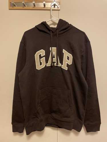 Gap × Streetwear × Vintage Gap Brown Logo Hoodie