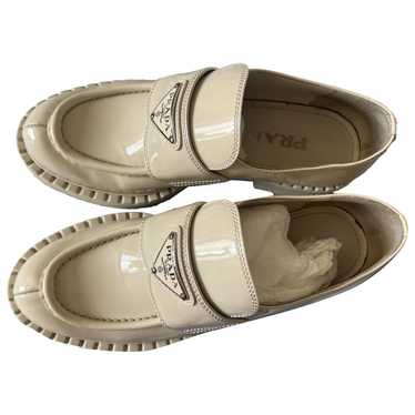 Prada Chocolate leather flats - image 1