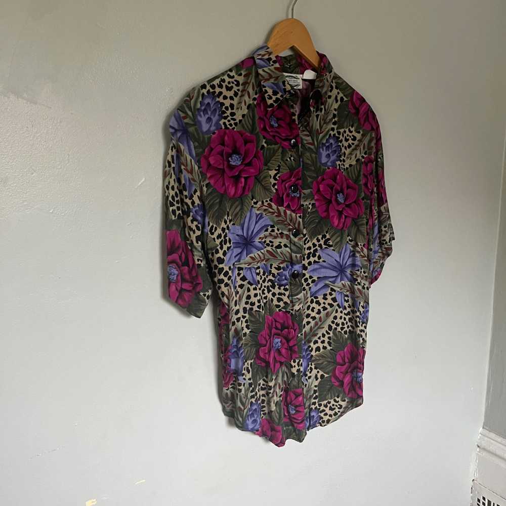 Designer Vintage Separate Issue Short-Sleeve Shir… - image 7