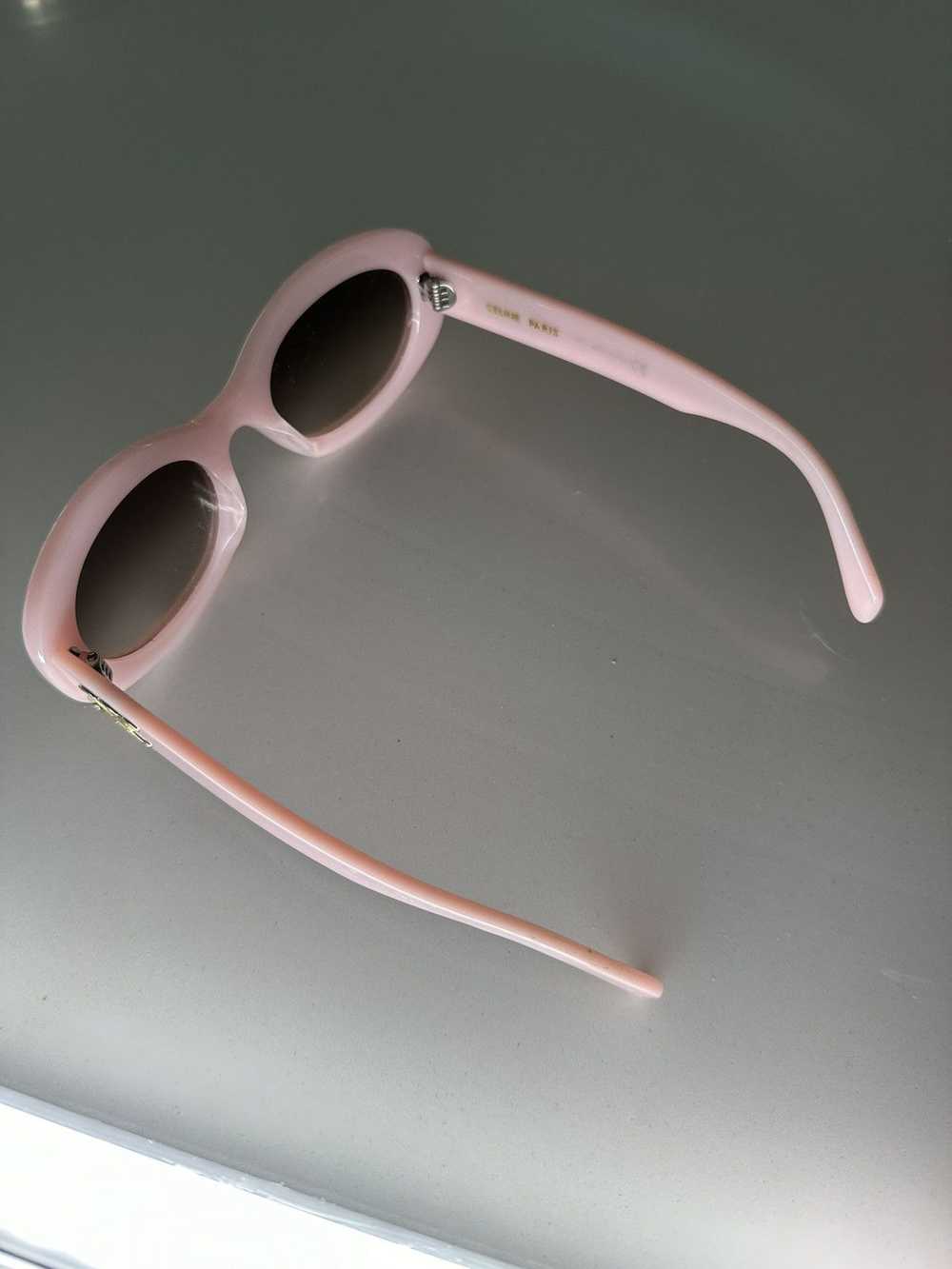 Celine Triomphe Oval Sunglasses, 52mm - Pink - image 4