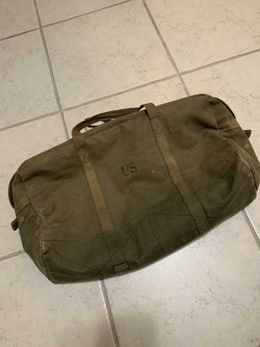 Military × Vintage Mini military duffle