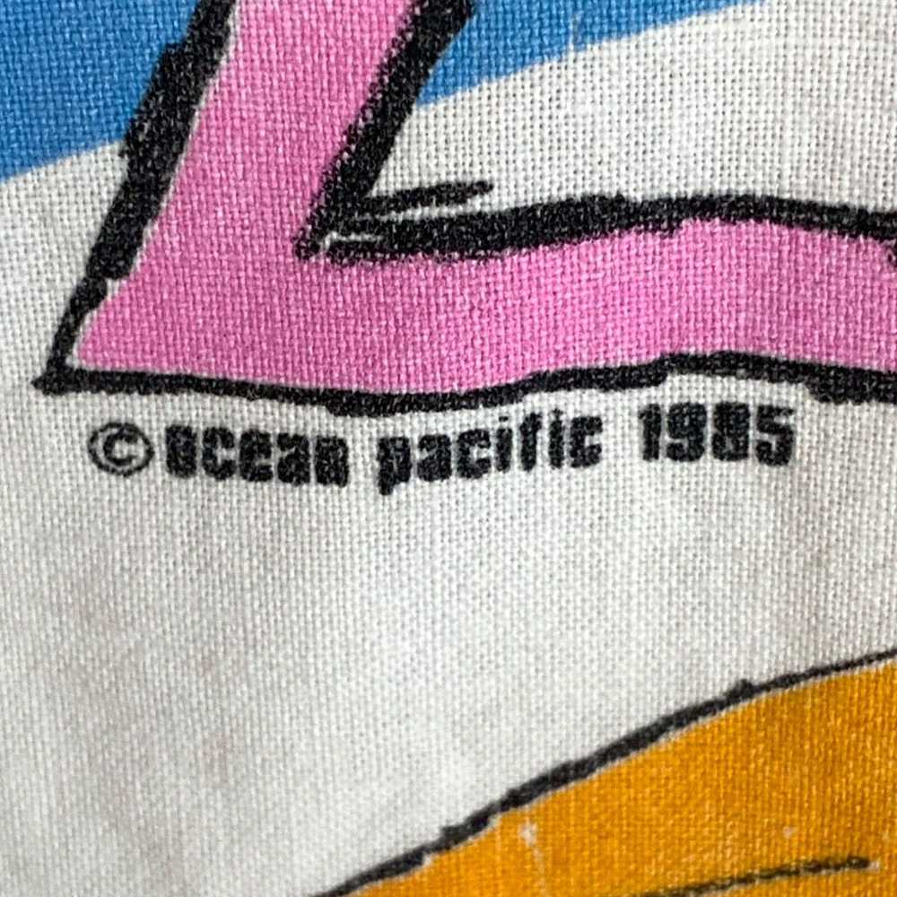 Ocean Pacific Vintage Ocean Pacific 1985 Shirt Su… - image 3