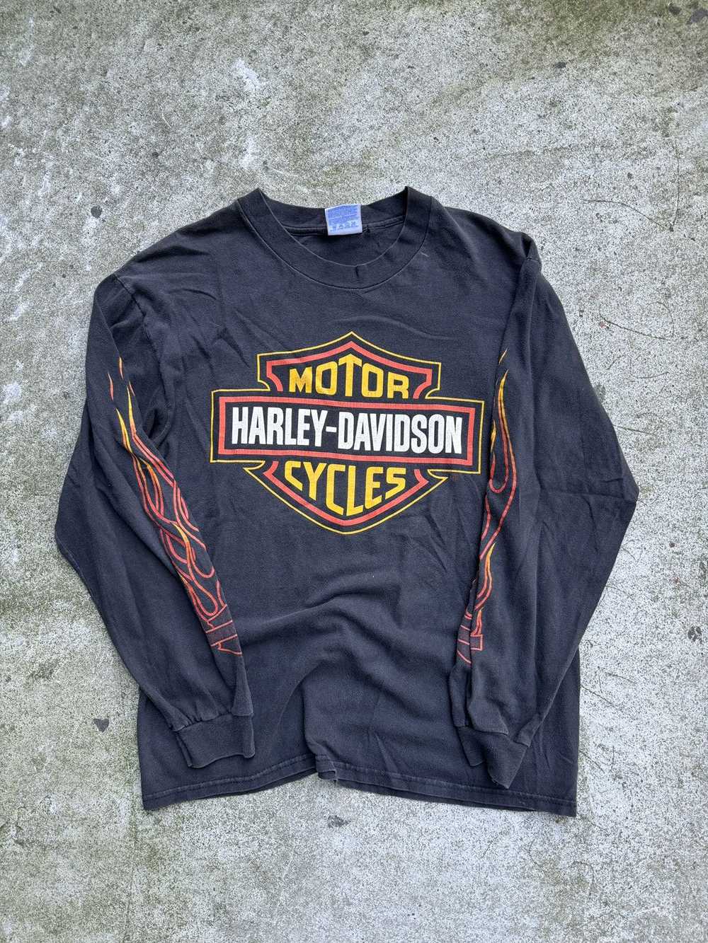 Harley Davidson × Streetwear × Vintage VINTAGE 90… - image 1