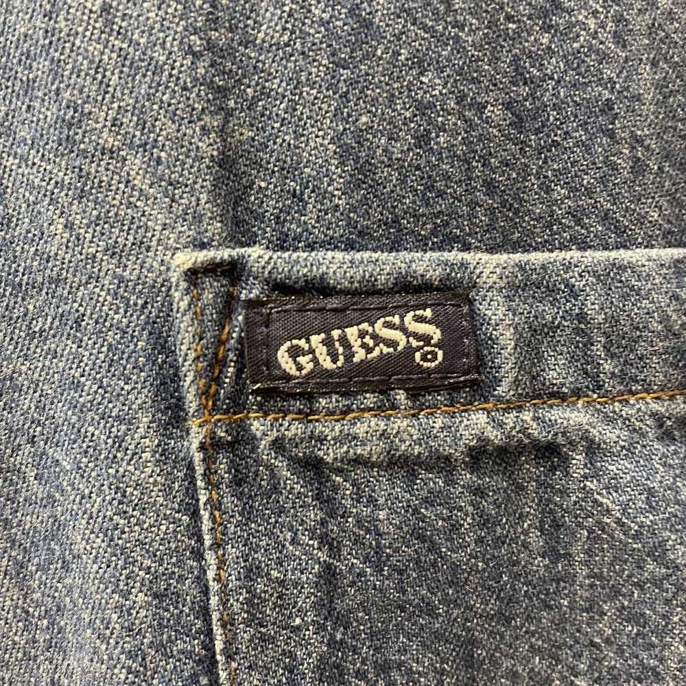 Guess Vtg Guess George Marciano USA BLUE JEANS Lo… - image 5