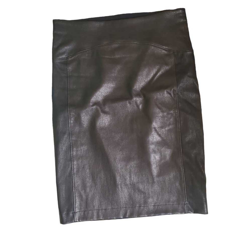 Other GBTSO Lambskin Leather Pencil Skirt Designe… - image 3