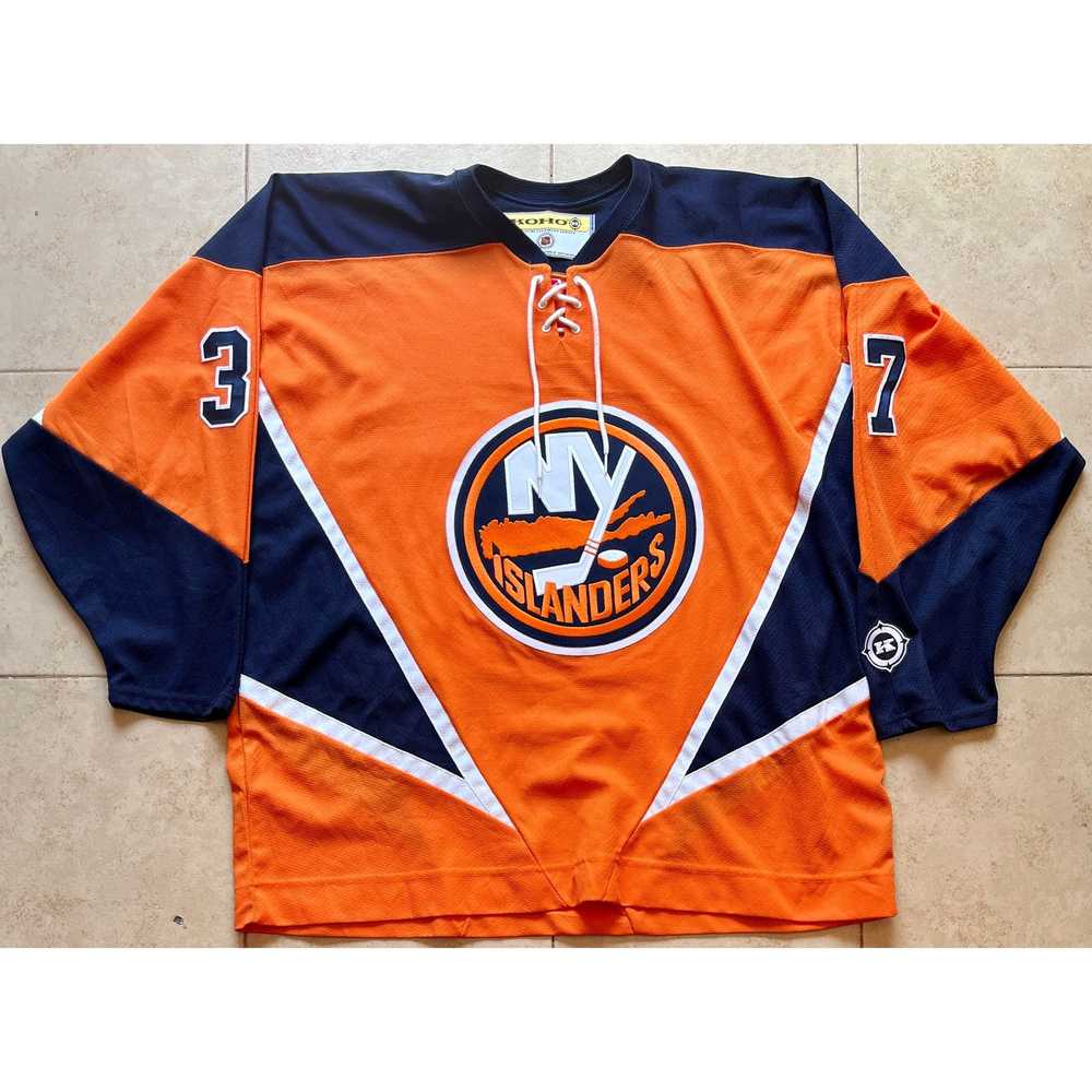 Koho PARRISH #37 NY Islanders KOHO orange alt jer… - image 2