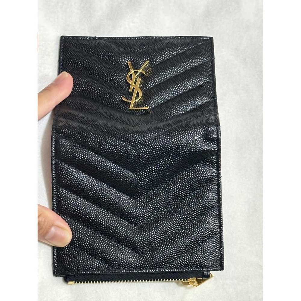 Saint Laurent Leather wallet - image 9