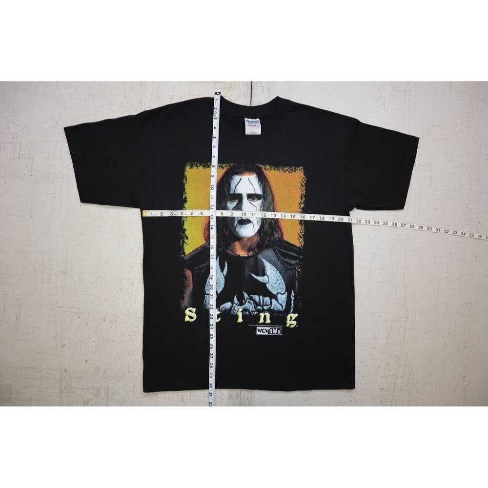 Gildan VINTAGE 1998 Sting WCW NWO Wrestling T Shi… - image 4