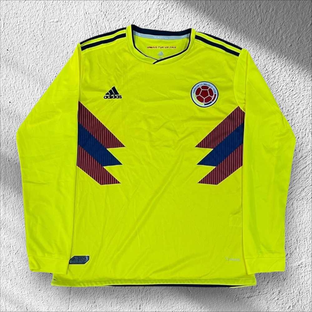 Adidas Colombia 2018-19 Adidas Home Authentic Kit… - image 1