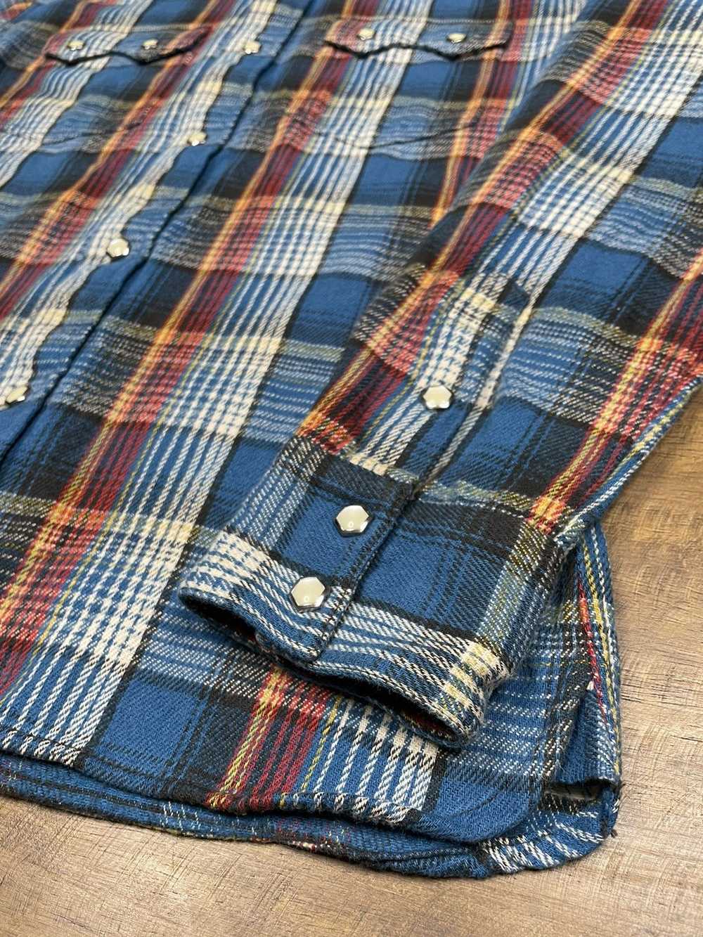 The Flat Head The Flat Head Western Flannel Shirt… - image 2