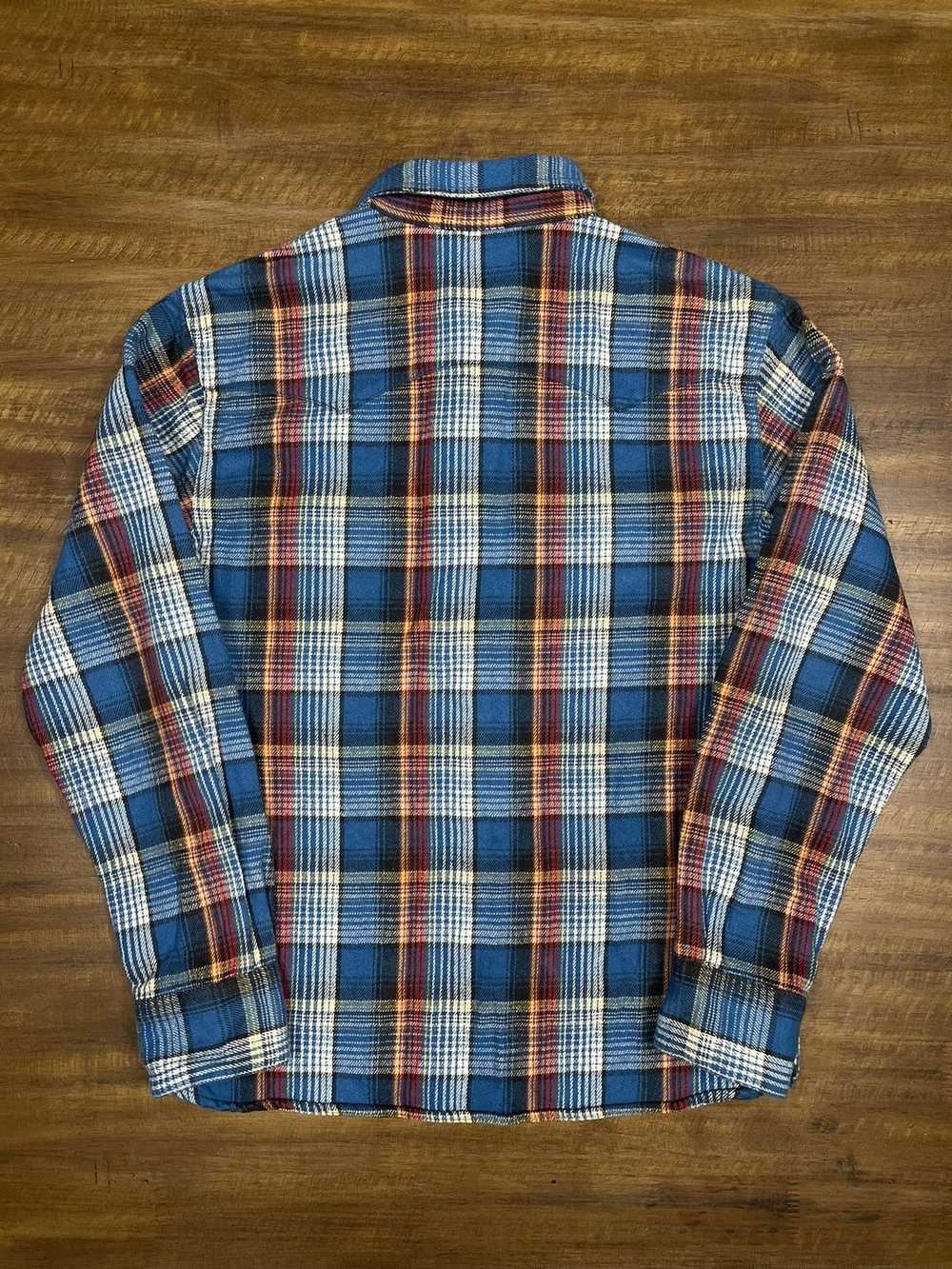 The Flat Head The Flat Head Western Flannel Shirt… - image 3