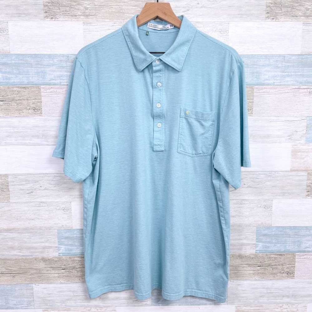 Criquet Criquet Short Sleeve Pima Cotton Polo Shi… - image 1