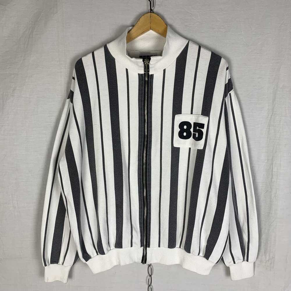 Streetwear × Vintage Vintage 90s Prisoner Style Z… - image 1