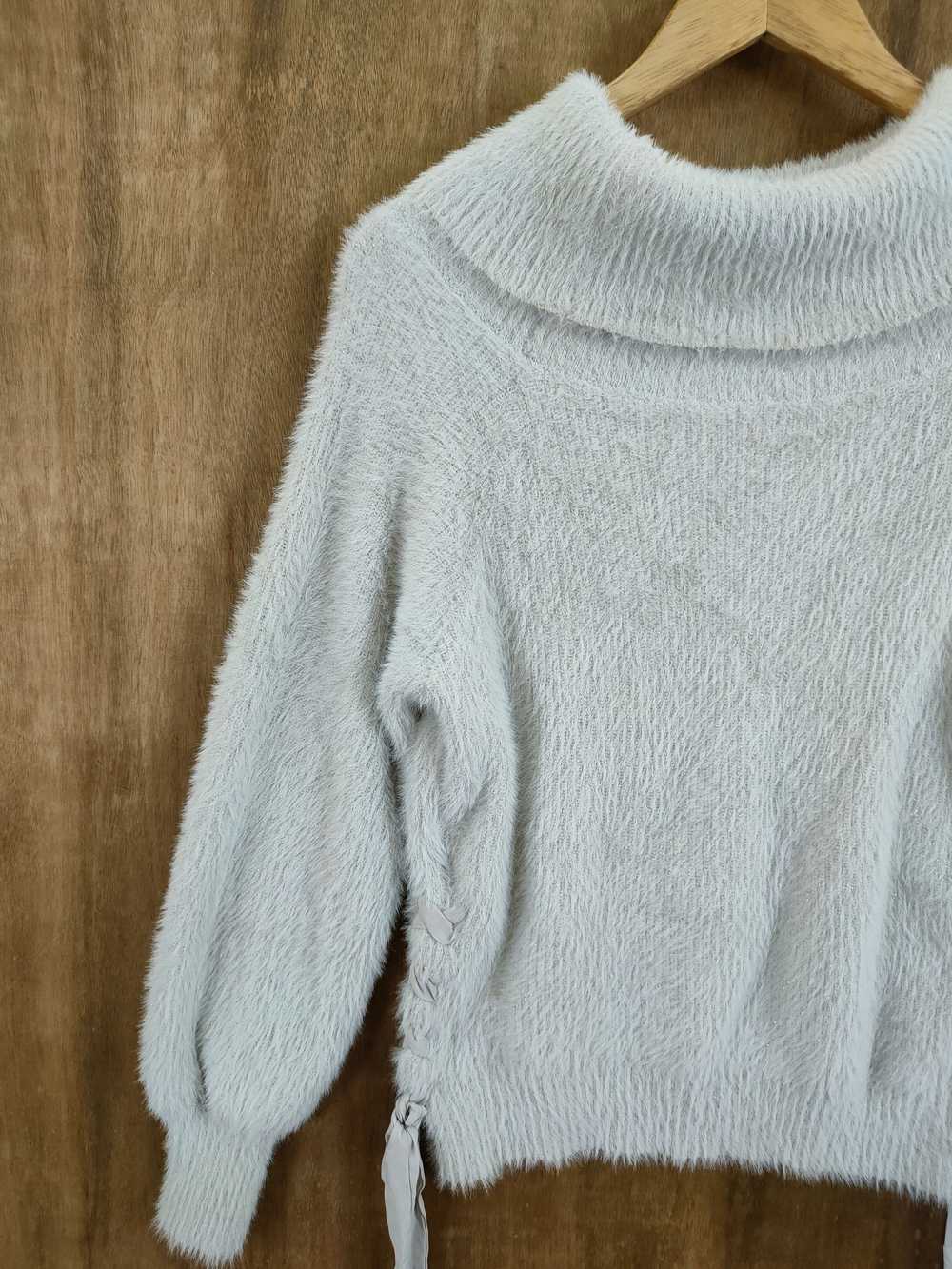 Aran Isles Knitwear × Japanese Brand × Mink Fur C… - image 2