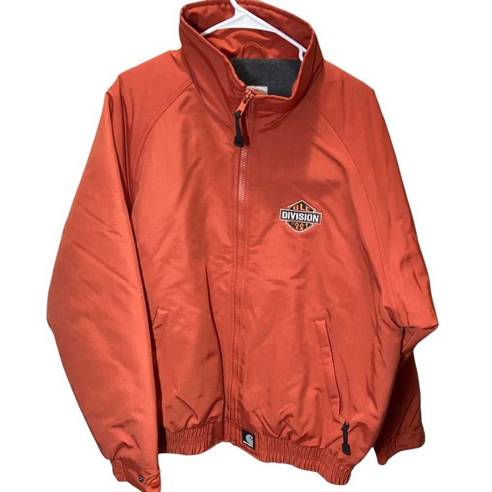 Carhartt Carhartt nylon jacket orange BLE Divisio… - image 1