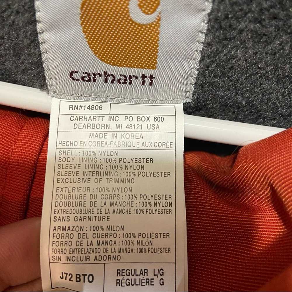 Carhartt Carhartt nylon jacket orange BLE Divisio… - image 3