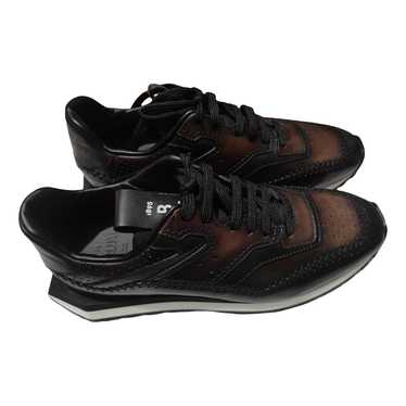 Berluti Leather low trainers - image 1