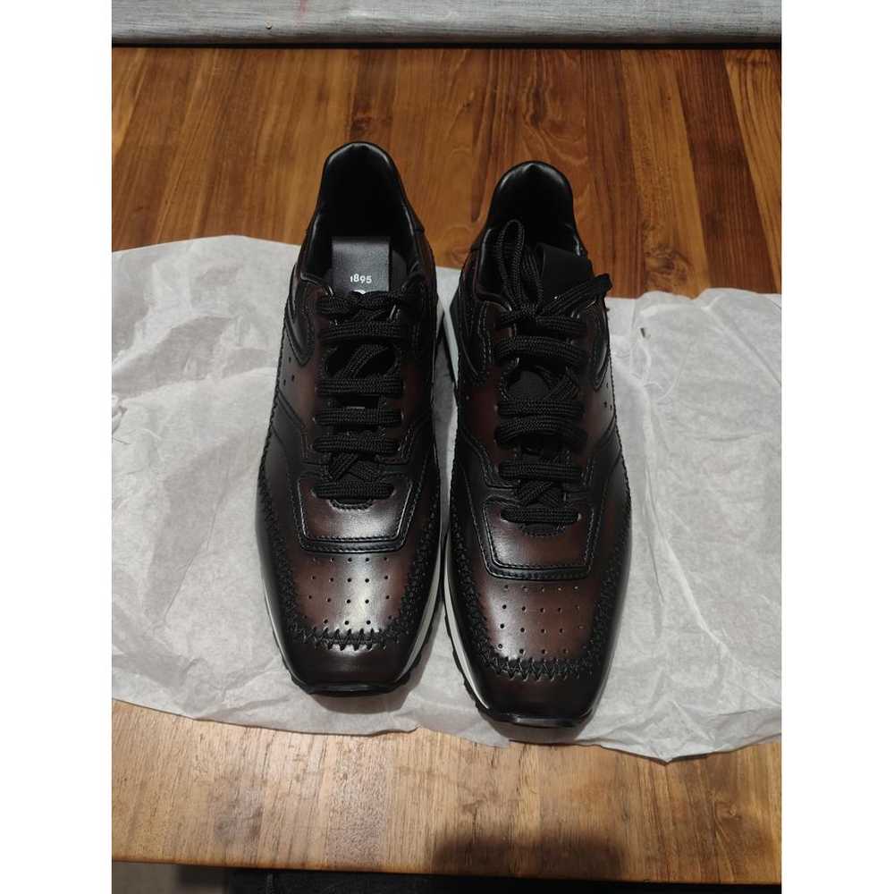 Berluti Leather low trainers - image 2