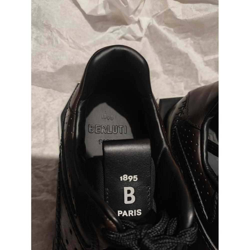 Berluti Leather low trainers - image 4