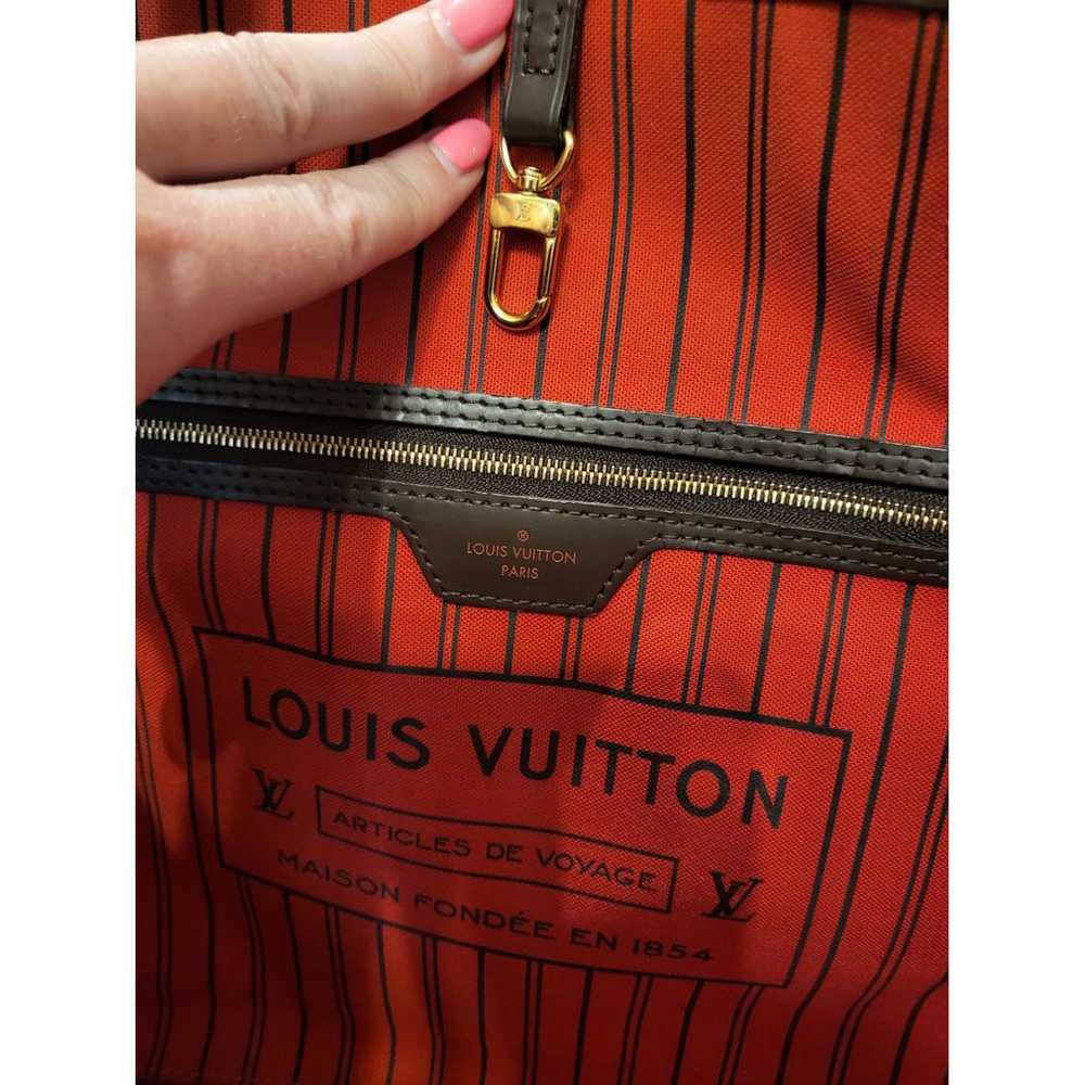 Louis Vuitton Neverfull leather tote - image 2