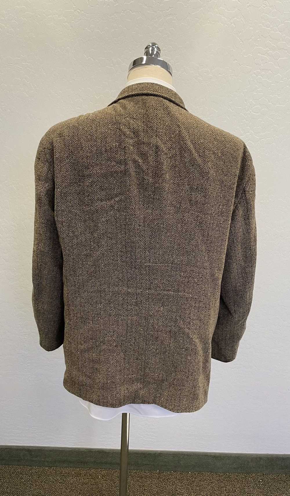 Armani Collezioni × Vintage 3-Button Herringbone … - image 4