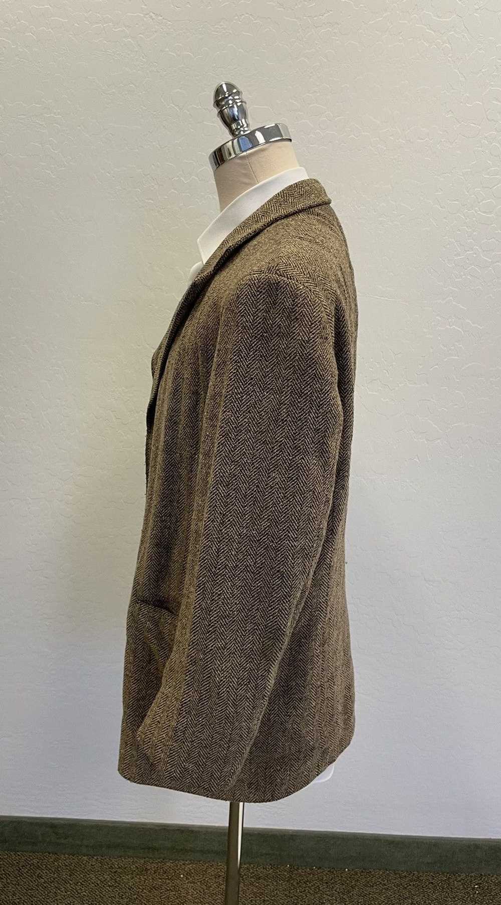 Armani Collezioni × Vintage 3-Button Herringbone … - image 5