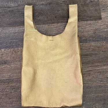 BAGGU Metallic gold bag - image 1