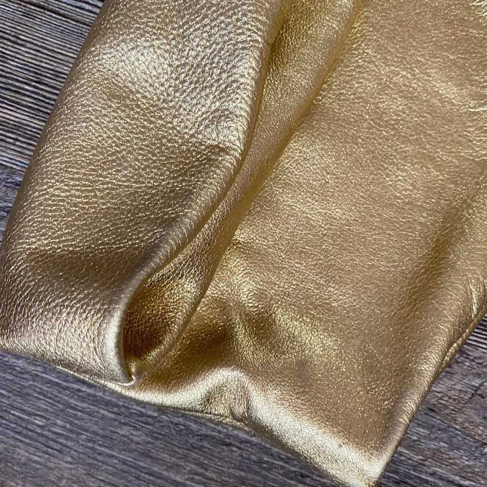 BAGGU Metallic gold bag - image 8