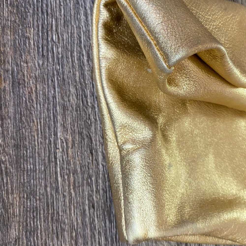 BAGGU Metallic gold bag - image 9