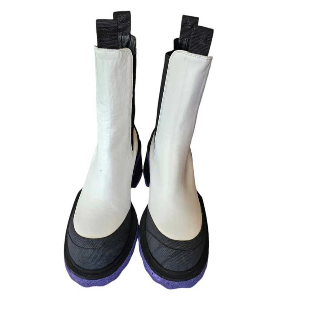 Off-White Leather boots - image 3