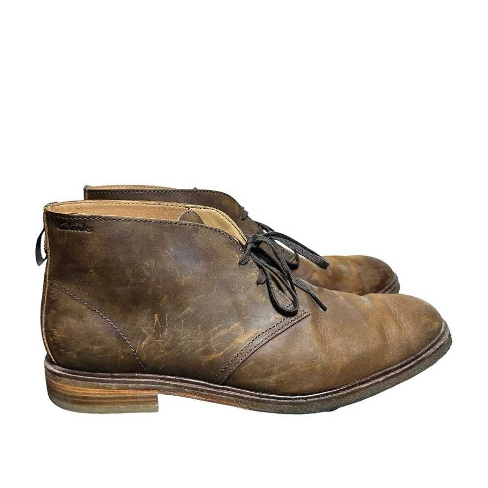 Clarks Clarks Bushacre 2 Chukka Boot Leather Lace… - image 2