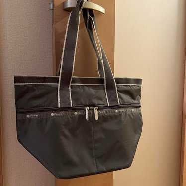 【Excellent condition】LeSportsac tote bag in charc… - image 1