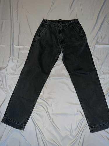 Abercrombie & Fitch A&F Loose Black Wash Jean - image 1