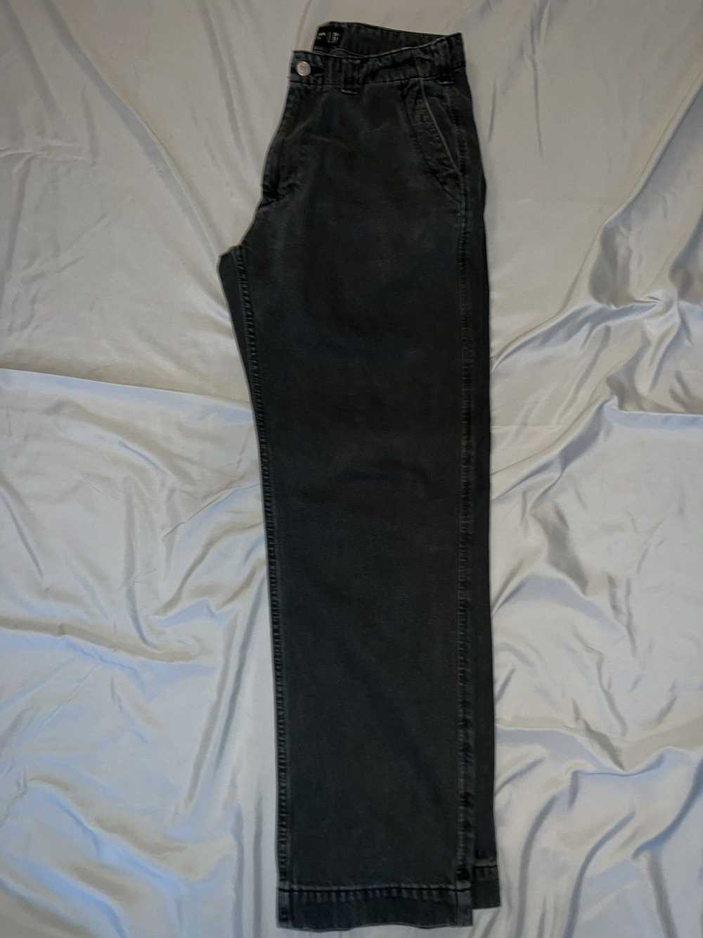 Abercrombie & Fitch A&F Loose Black Wash Jean - image 2