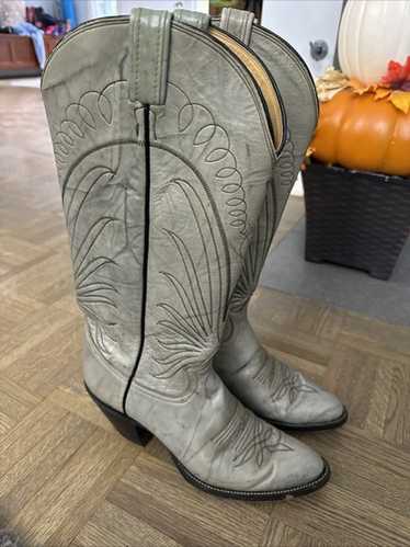 Vintage tony lama gray - Gem