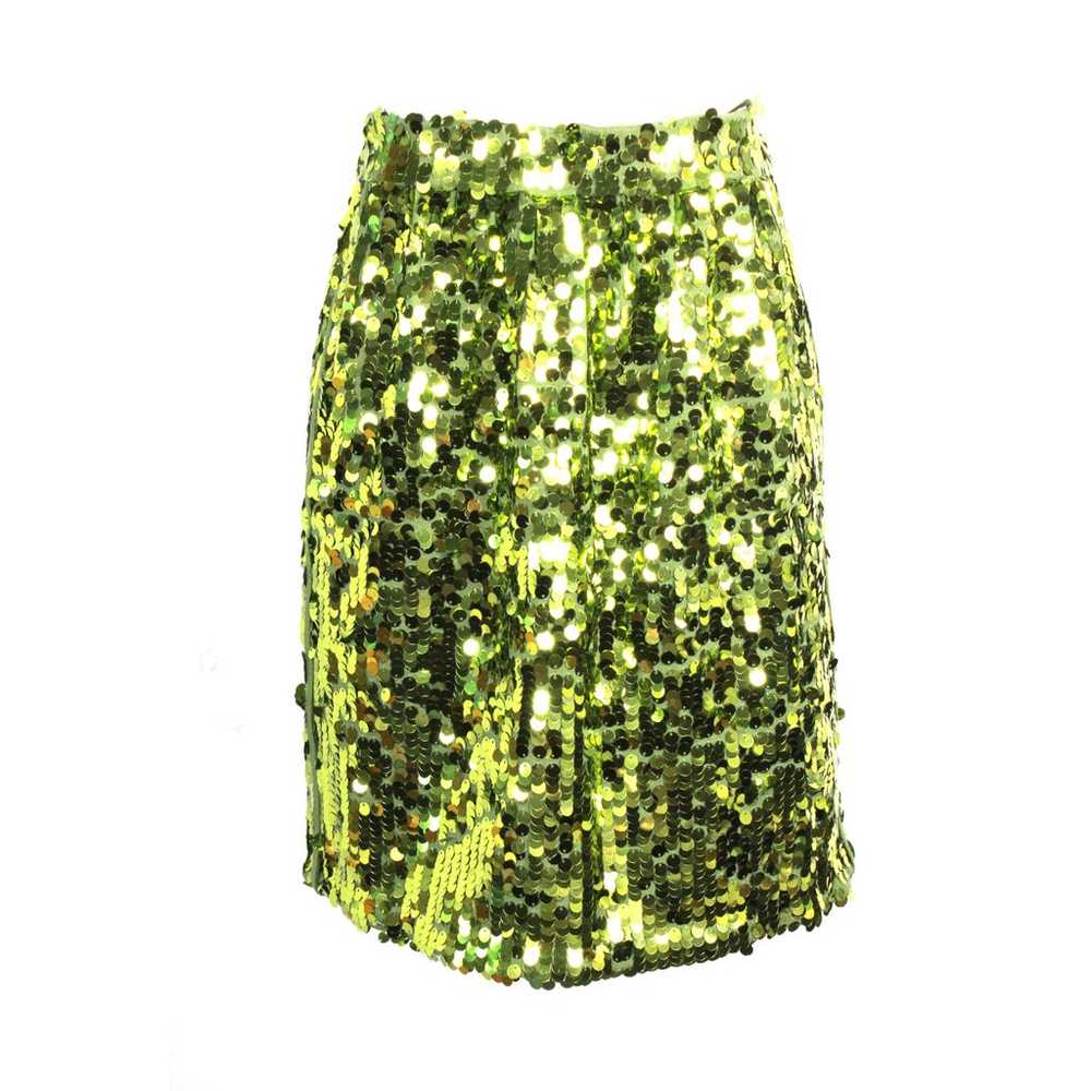 N°21 Glitter mini skirt - image 1