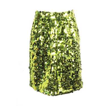 N°21 Glitter mini skirt